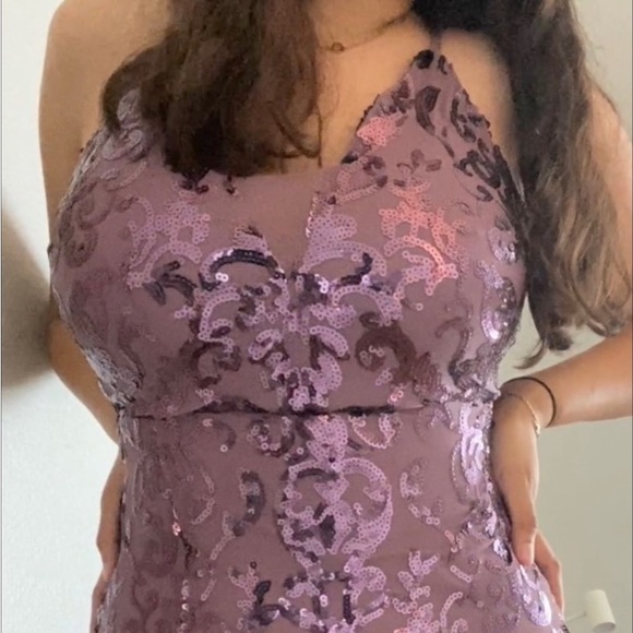 Purple prom dress - Picture 4 of 4